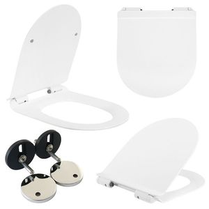 WC prkénko REA duroplast bílé vyobraziť