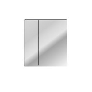 Závěsná koupelnová skříňka se zrcadlem Santa Fe 60 cm tmavě modrá vyobraziť