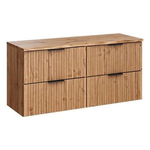Závěsná skříňka Casad Nature s deskou 120 cm dub wotan vyobraziť