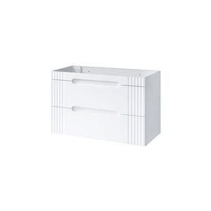 Závěsná skříňka pod umyvadlo Fiji 100 cm bílá vyobraziť