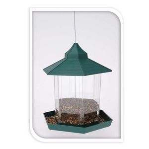 Závěsné krmítko pro ptáky NUVINA zelené vyobraziť