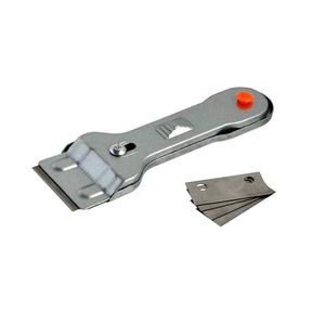 Škrabka na sklokeramickú dosku TORO s náhradnými čepeľami vyobraziť