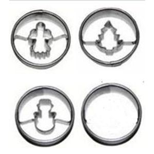 Vykrajovač na cukrovinky TORO 4cm vianočna sada 4ks vyobraziť