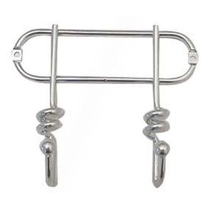 Nástenný vešiak TORO Twist 2 háčiky vyobraziť