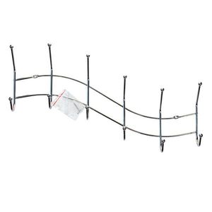 Nástenný vešiak vlna TORO 6 háčků vyobraziť