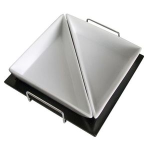 Servírovacia sada misiek s podnosom TORO štvorec vyobraziť