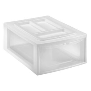 Plastový regál 1 zásuvka HEIDRUN 38x27x14cm MIX farieb vyobraziť