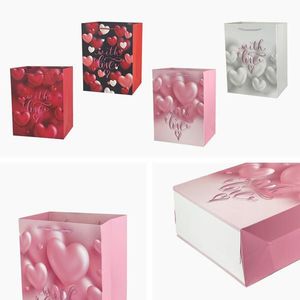 Papírová dárková taška TORO 40x30x12cm MIX velké srdce vyobraziť