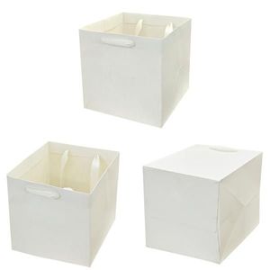 Papierová darčeková taška TORO 20x20x20cm MIX farieb vyobraziť