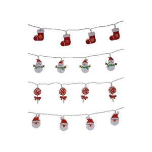 HIT SVETELNÁ REŤAZ 10 LED S ČASOVAČOM, SORTIMENT vyobraziť