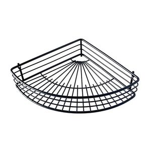 Rohová polička do kúpeľne TORO 31, 5x23cm čierna vyobraziť