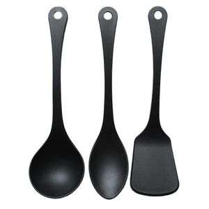 TORO Sada plastového náčinia KITCHISIMO Nero 3ks vyobraziť