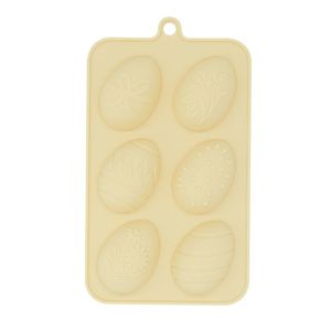 Silikónová forma na čokoládu TORO 6ks veľkonočné vajíčko vyobraziť