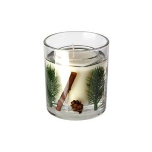 Provence Vianočná vonná sviečka v skle PROVENCIA 18 hodín eukalyptus borovice vyobraziť
