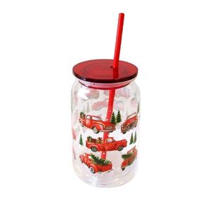 Pohár so slamkou TORO 480ml vianočný motív vyobraziť