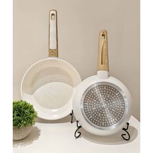 Panvica KITCHISIMO BIANCO 24cm nepriľnavý povrch vyobraziť