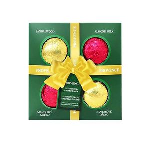 Šumivá bomba do kúpeľa PROVENCE santalové drevo, mandle 4x90g vyobraziť