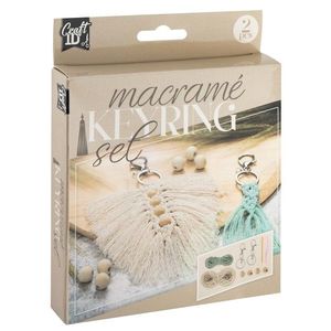 RMS Kreatívna sada Macrame 2x prívesok na kľúče vyobraziť