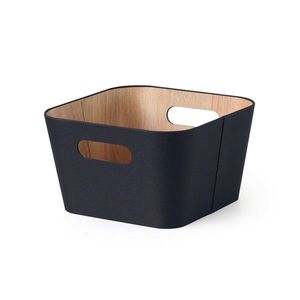 TORO Úložný košík KITCHISIMO 27x27x16cm čierna vyobraziť