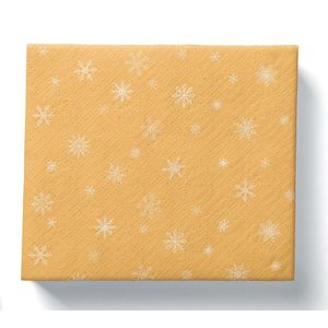 PROCOS Papierové vianočné obrúsky 33x33cm 3vrstvové zlaté 20ks vyobraziť