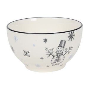 HIT Keramická miska 14cm snehuliak vyobraziť