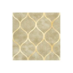 PROCOS Papierové obrúsky 33x33cm 3vrstvové orient 20ks vyobraziť