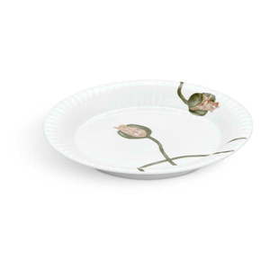 Biely porcelánový tanier Kähler Design Hammershøi Poppy, ø 19 cm vyobraziť