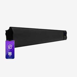 Blumfeldt Cosmic Beam Smart 24, infračervený ohrievač, 2400 W, ovládanie cez aplikáciu, čierny vyobraziť