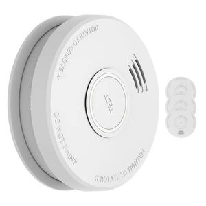 SHD by oneConcept Detektor dymu DOF19, plast, výstražný signál: 85 dB, 9V na batérie vyobraziť