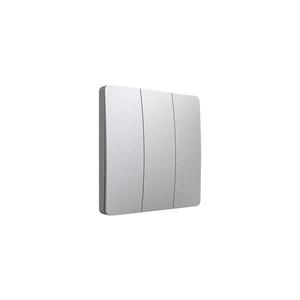 Greenlux Kinetický bezdrôtový trojpólový vypínač IP67 strieborný vyobraziť