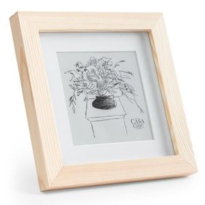 Casa Chic York, obrazový rám, štvorcový, 15 × 15 cm fotky, pasparta, sklo vyobraziť