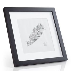 Casa Chic Cannon, rám na obrázky, štvorcový, fotky 24, 4 x 24, 4 cm, pasparta, pravé drevo vyobraziť