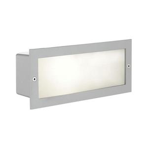 EGLO 88008 - Vonkajšie zápustné svietidlo ZIMBA 1xE27/60W strieborná/biela IP44 88008 vyobraziť