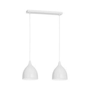 Luster na lanku NOAK 2xE27/15W/230V biela 9428 vyobraziť