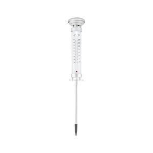 Grundig 89640 - LED solárna lampa s teplomerom 1xLED/1, 2V 600 mAh IP44 89640 vyobraziť