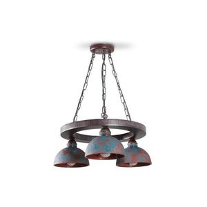 Luster na reťazi VIRIONI 3xE27/60W/230V 40204-cl416-pla445-cp212 vyobraziť