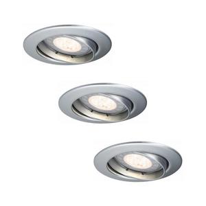 Paulmann 92516 - SADA 3x LED GU10/3, 5W kúpeľňové podhľadové svietidlo 230V 92516 vyobraziť