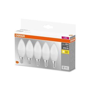 SADA 5x LED Žiarovka BASE B40 E14/4, 9W/230V 2700K - Osram 4058075184411 vyobraziť
