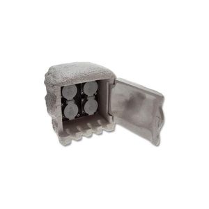 Záhradné stĺpiky so zásuvkami vyobraziť