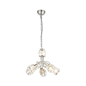 Globo 54356-5H - LED Luster na reťazi KRIS 5xE14/40W/230V + LED/5W 54356-5H vyobraziť