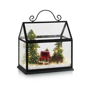 Markslöjd 704792 - LED Vianočná dekorácia HOUSE LED/3xAAA 704792 vyobraziť