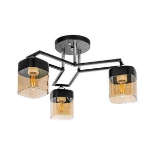 Luster na tyči 3xE27/60W/230V M225B/3 CR+BK+BR vyobraziť