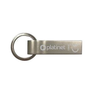 Kovový vodeodolný Flash Disk USB 128GB chróm PMFMK128 vyobraziť