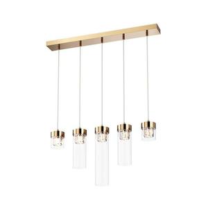 Zuma Line P0389-05E-F7AC - Krištáľový luster na lanku GEM 5xG9/28W/230V P0389-05E-F7AC vyobraziť