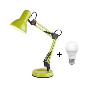 Brilagi - LED Stolná lampa ROMERO 1xE27/10W/230V zelená BG0258 + BG0207 vyobraziť