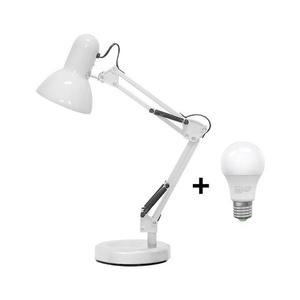 Brilagi - LED Stolná lampa ROMERO 1xE27/10W/230V biela BG0260 + BG0207 vyobraziť