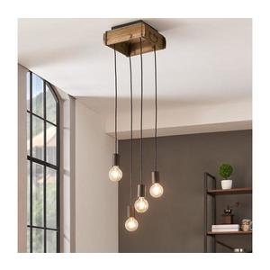 Eglo 43591 - Luster na lanku WOOTTON 4xE27/40W/230V 43591 vyobraziť