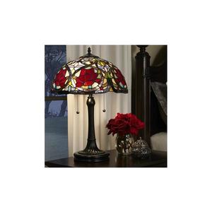 Elstead QZ-LARISSA-TL - Stolová lampa Tiffany LARISSA 2xE27/60W/230V QZ-LARISSA-TL vyobraziť