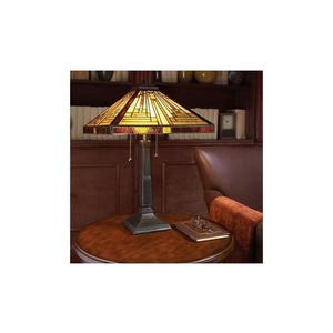Elstead QZ-STEPHEN-TL - Stolná lampa Tiffany STEPHEN 2xE27/60W/230V QZ-STEPHEN-TL vyobraziť