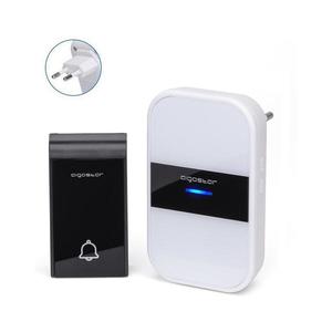 B.V. - Bezdrôtový zvonček do zásuvky 230 V IP44 biela/čierna 2H0000QEY vyobraziť